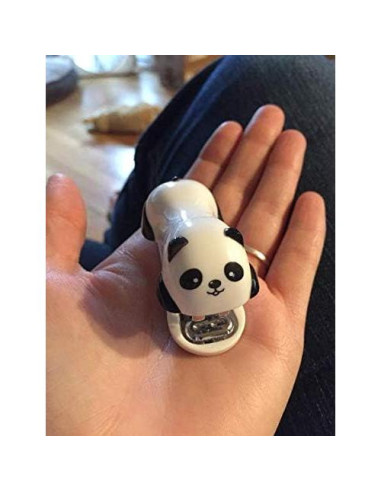 Mini Grapadora de Escritorio Yansanido Panda con 1000 Grapas No.10