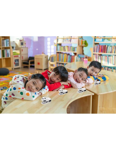 Mini Grapadora de Escritorio Yansanido Panda con 1000 Grapas No.10