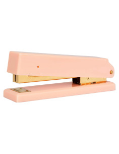 Grapadora de Escritorio Rosa Blu Monaco - Mecanismo de Metal Duradero
