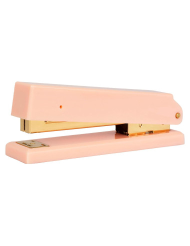 Grapadora de Escritorio Rosa Blu Monaco - Mecanismo de Metal Duradero