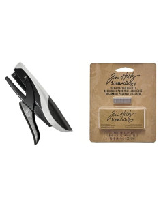Grapas Pequeñas Tim Holtz Idea-ology 3.2x6.4mm 1550 Piezas