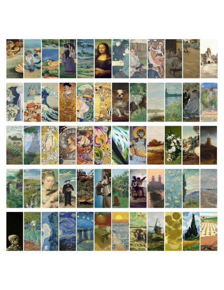 Marcadores de Libros Livin Harmony - 60 Piezas Arte Fino