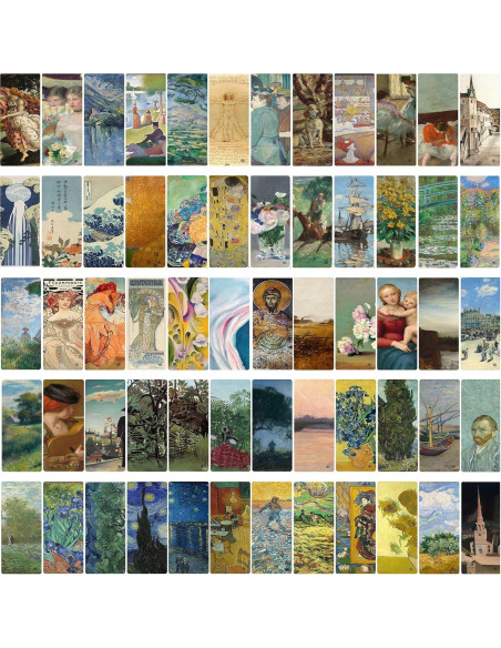 Marcadores de Libros Livin Harmony - 60 Piezas Arte Fino
