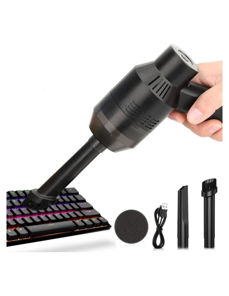 Aspiradora Mini Recargable Dealswin para Teclado y Laptop