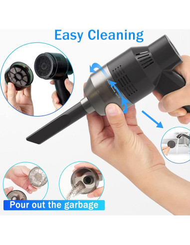 Aspiradora Mini Recargable Dealswin para Teclado y Laptop