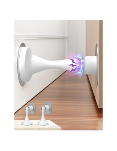 Topes de puerta magnéticos WINONLY 2Pack Blanco Acero Inoxidable