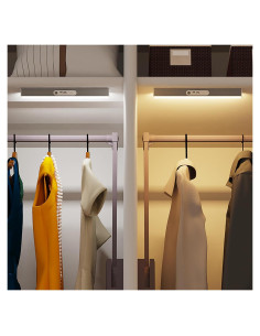 Luces LED Bajo Gabinete MEKKLEON 30cm Inalámbricas con Control Remoto