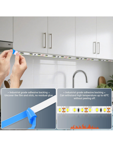 Tira LED 5m tlinkosta 600 LEDs Blanco Frío Regulable