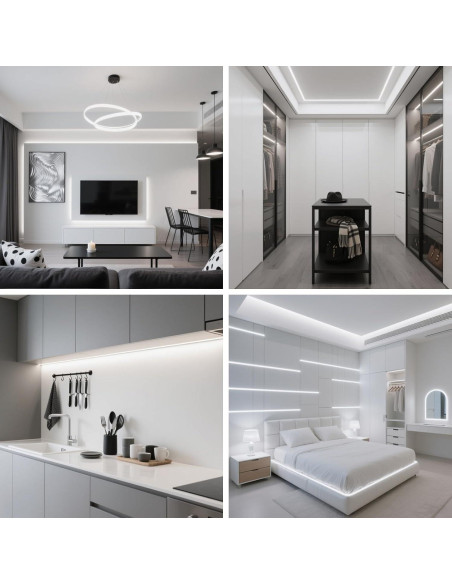 Tira LED 5m tlinkosta 600 LEDs Blanco Frío Regulable