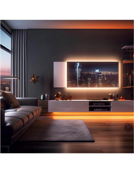 Tira LED COB 2m 3000K UVTaoYuan USB Regulable 10W Tira LED COB 2m 3000K UVTaoYuan USB Regulable 10W