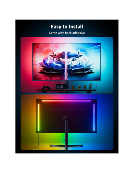 Luces LED de Retroiluminación Eastfine para Monitor 27" USB