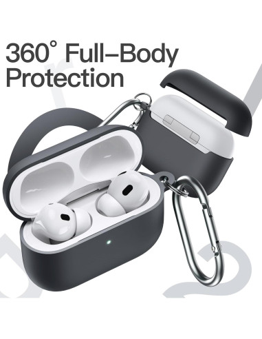 Funda de Silicona JETech para AirPods Pro 2/1 Gen 2023/2022/2019