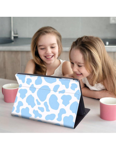 Funda BVCLKJPOI para Kindle 6" 11 Gen 2022 - Estampado Vaca Azul