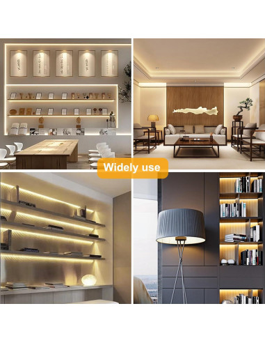 Tira LED COB 7.5m Pandery 3000K Regulable Control Remoto