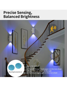 Luz Nocturna con Sensor de Movimiento Shilin USB Tipo-C 11cm 2