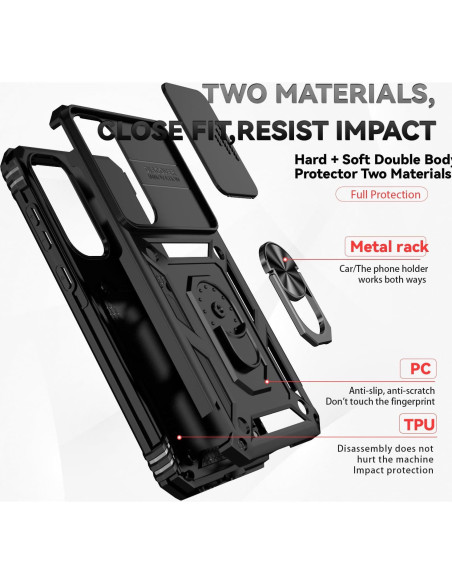 Funda SunStory para Samsung Galaxy A35 5G con soporte y tapa Funda SunStory para Samsung Galaxy A35 5G con soporte y tapa