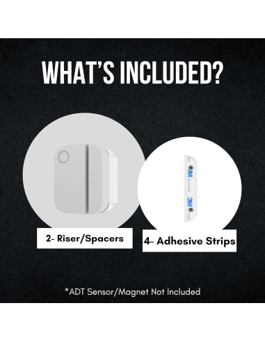 Elevadores Magnéticos de Alarma Ring - Pack de 2 - 2.54 cm