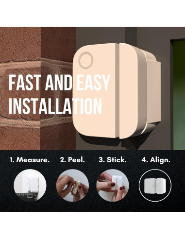 Elevadores Magnéticos de Alarma Ring - Pack de 2 - 2.54 cm