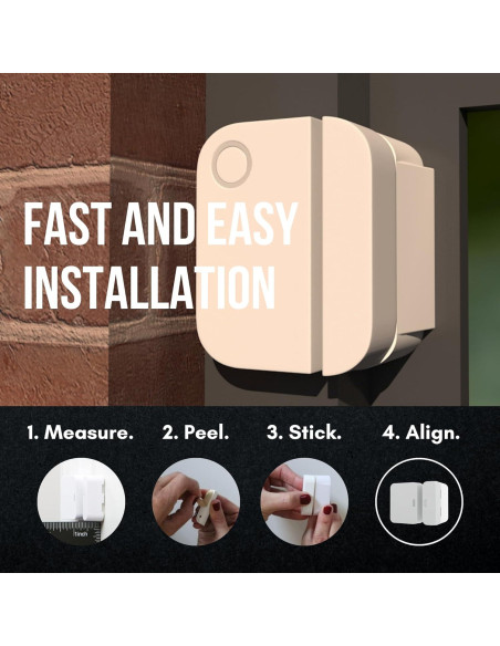 Elevadores Magnéticos de Alarma Ring - Pack de 2 - 2.54 cm