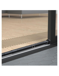 Barra de Seguridad Ajustable BeBecome para Puerta Corredera 43-127 cm
