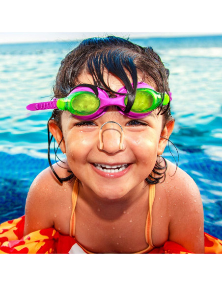 12 Clips de Nariz para Nadar Fiada - Adultos y Niños