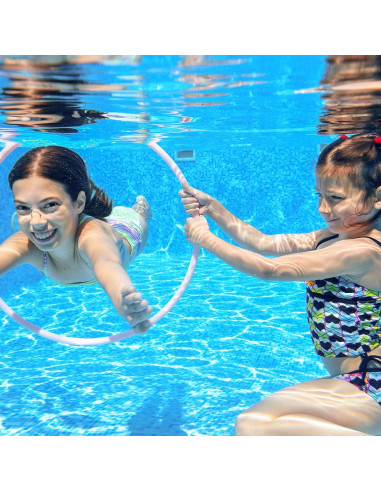 12 Clips de Nariz para Nadar Fiada - Adultos y Niños