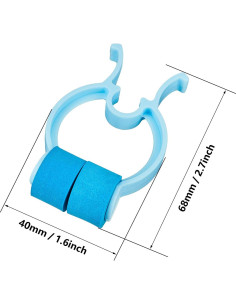 16 Clips Nasales de Espuma Plástica Frienda para Emergencias 2