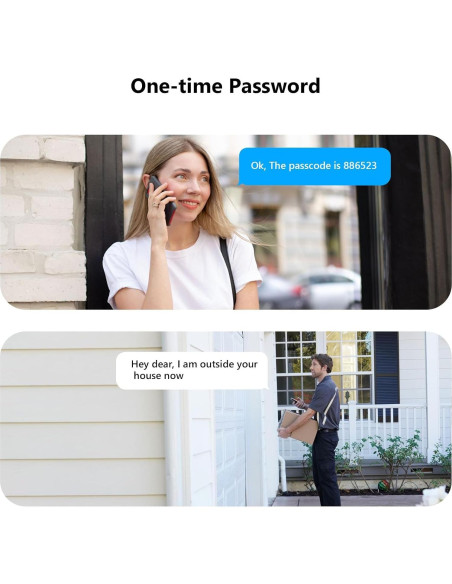 Cerradura Biométrica PHYSEN con Huella Dactilar y Manijas