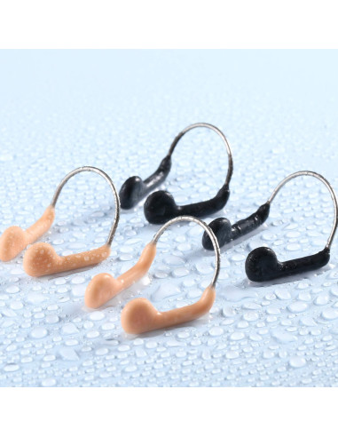 12 Clips de Nariz para Nadar Fiada - Adultos y Niños