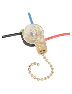 Interruptor de Luz de Ventilador Aoprofree ZE-110 3 Vías Latón