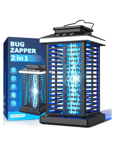 Zapper de Insectos KOOSA 4000V Recargable con Luz LED