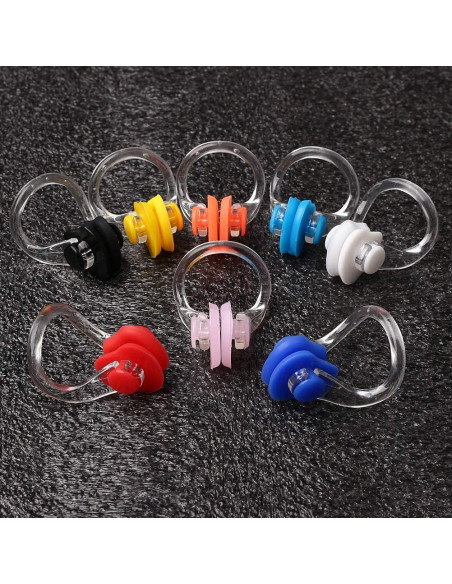 Clip de Nariz de Silicona Wode Shop - 8 Piezas Impermeables