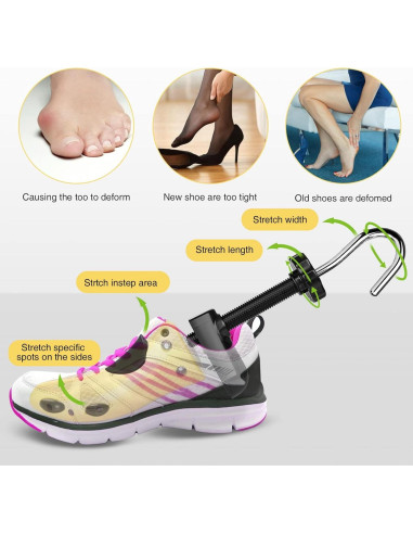 Estirador de Zapatos Eachway Ajustable para Hombre Talla 10-13.5