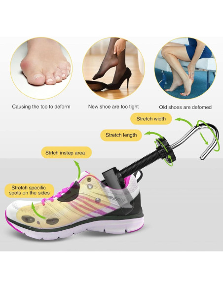 Estirador de Zapatos Eachway Ajustable para Hombre Talla 10-13.5