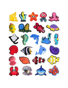 Encantos de Zapatos BOWNDY Animales Marinos para Clog