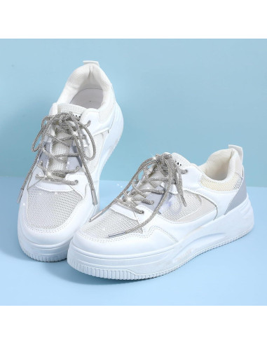 Cordoneras de Strass Brillantes Larrel 120cm para Zapatillas