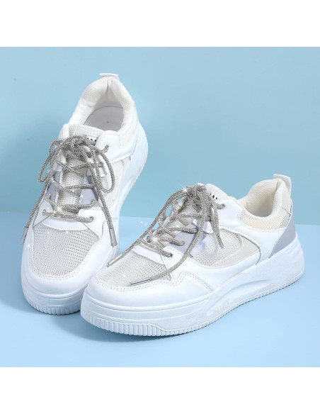 Cordoneras de Strass Brillantes Larrel 120cm para Zapatillas