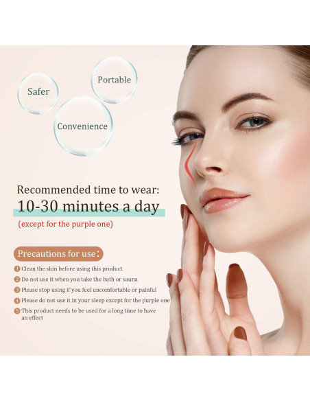 Clip Elevador de Nariz Frienda - 4 Piezas de Silicona