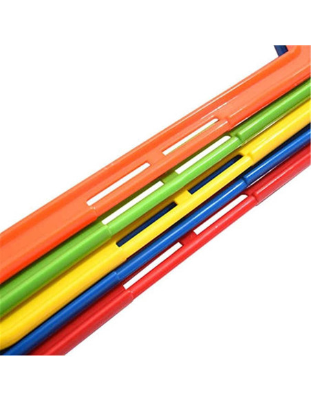 Anillo de Agilidad Hexagonal CZ-XING - Entrenamiento Físico 3 Pcs