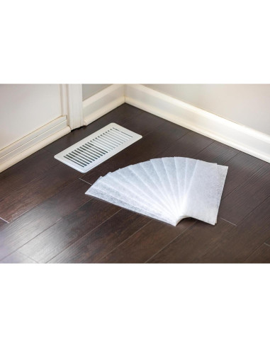 Filtros de Ventilación Duck Brand 10.16x30.48 cm, Paquete de 12