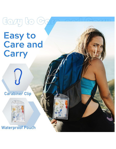 Toalla Enfriadora Pleneal 100x30cm Microfibra Amarilla Floral