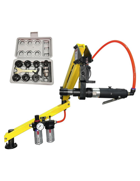 Máquina de Taladrado Neumática Melwozhwu GS7125 970mm M3-M12