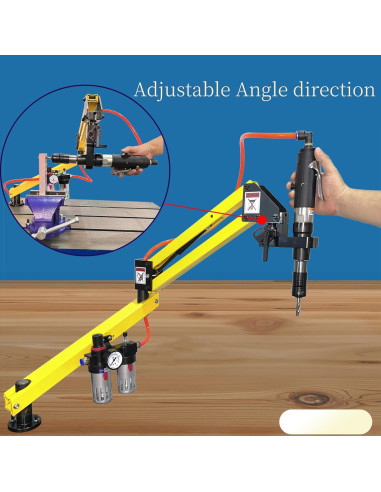 Máquina de Taladrado Neumática Melwozhwu GS7125 970mm M3-M12