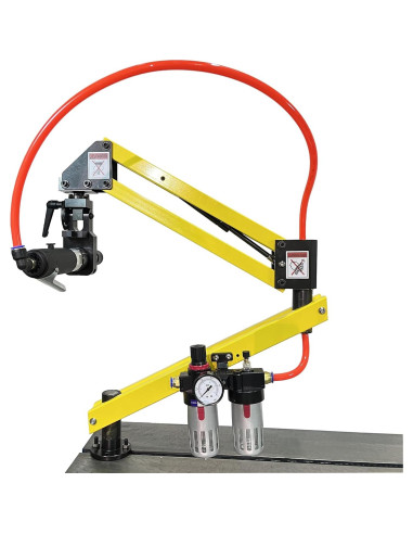 Máquina de Taladrado Neumática Melwozhwu GS7125 970mm M3-M12