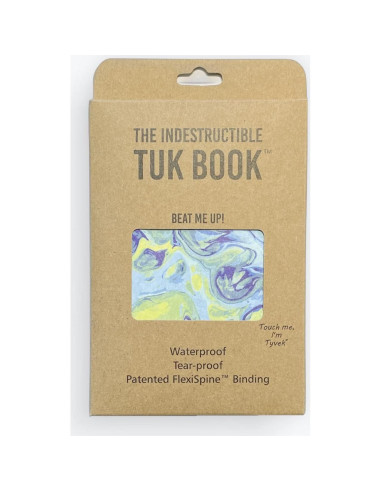 Cuaderno Indestructible Tuk Océano Abstracto - 140 Páginas