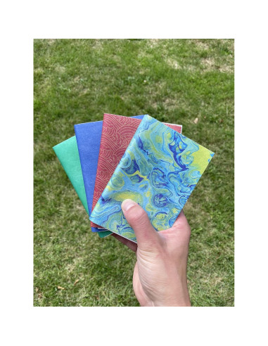 Cuaderno Indestructible Tuk Océano Abstracto - 140 Páginas