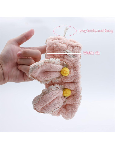 Cinta para el cabello Hofar con orejas de conejo - Rosa