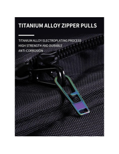 Tiradores de Cremallera de Titanio Tikidesign 2PCS Reparación DIY 2