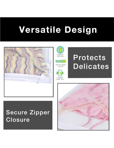 Bolsa de Lavado Inteligente Diseño - Malla Nylon 45.72x35.56cm