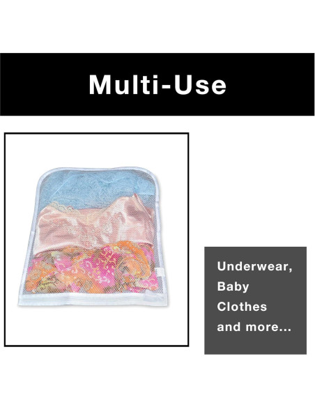 Bolsa de Lavado Inteligente Diseño - Malla Nylon 45.72x35.56cm